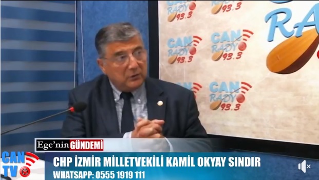 CHP İzmir Milletvekili Kamil Okyay Sındır