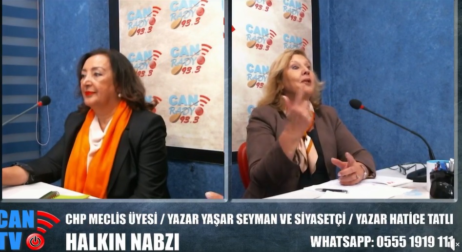 CHP Parti Meclisi Üyesi / Yazar Yaşar Seyman ve Siyasetçi / Yazar Hatice Tatlı